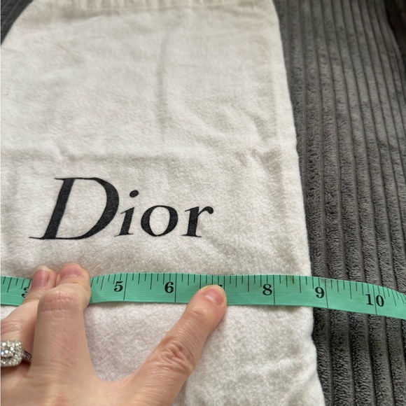 Authentic Dior Dust Bag White Dustbag Drawstring Soft - Picture 4 of 7